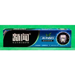 зубная паста с бамбуковым углем